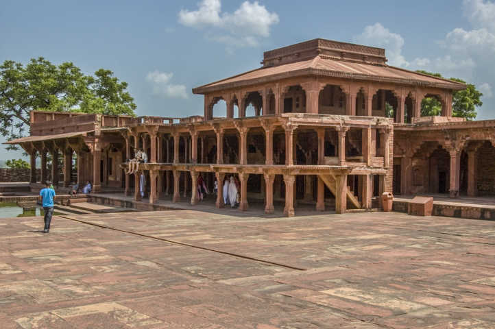 42 - India - Fatehpur Sikri - Panch Mahal